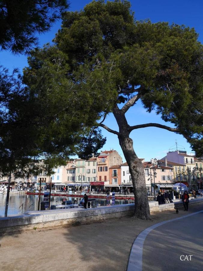Mon petit Paradis, Cassis centre Apt 90 m2, 200 m Mer, terr plein sud, clim park privé Exterior foto